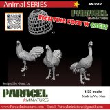Paracel Miniatures[AN3512]1/35 現用 ベトナム 闘鶏&ニワトリカゴセット
