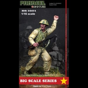 画像1: Paracel Miniatures[BS1601]1/16 現用 ベトナム ベトミン歩兵指揮官 ディエンビエンフーの戦い 1954年 (1)