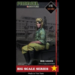 画像1: Paracel Miniatures[BS1603]1/16 現用 北ベトナム軍戦車乗員 砲手 (1)