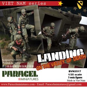 画像1: Paracel Miniatures[BVN3517]1/35 現用 アメリカ 「デス・バレー」ヘリボーン降下セット(5体入) (1)