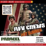 Paracel Miniatures[BVN3518]1/35 現用 アメリカ 盛夏の戦闘車両乗員セット(3体入)