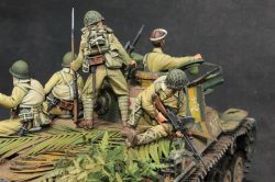 画像12: Paracel Miniatures[BWW3506]1/35 WWII 日本帝国陸軍 戦車跨乗兵ビッグセット
