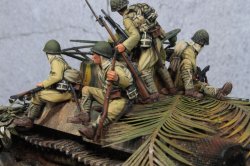 画像5: Paracel Miniatures[BWW3506]1/35 WWII 日本帝国陸軍 戦車跨乗兵ビッグセット