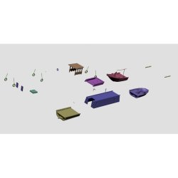 画像5: Paracel Miniatures[MINI7240]1/72 現用 ベトナム メコン川のロングボート 限定版