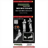 Paracel Miniatures[Mini7243]1/72 現用 北ベトナム陸軍(NVA) 戦車兵セット w/アクセサリー(3体入)