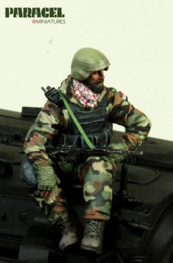 画像2: Paracel Miniatures[MW3507]1/35 シリア政府軍/自由シリア軍 AFV跨乗兵 #1