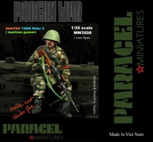 画像1: Paracel Miniatures[MW3508]1/35 シリア政府軍/自由シリア軍 AFV跨乗兵 #2 (PKM射手) (1)