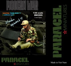 画像1: Paracel Miniatures[MW3509]1/35 シリア政府軍/自由シリア軍 AFV跨乗兵 #3 (携帯電話持ち)