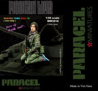Paracel Miniatures[MW3516]1/35 シリア政府軍/自由シリア軍 AFV跨乗兵 #10 (女性兵士)