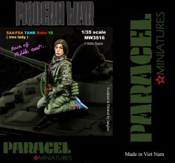 画像1: Paracel Miniatures[MW3516]1/35 シリア政府軍/自由シリア軍 AFV跨乗兵 #10 (女性兵士)