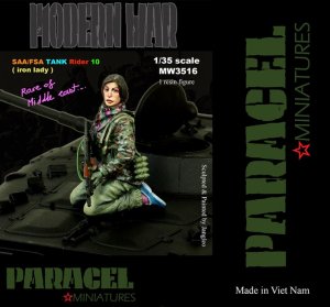 画像1: Paracel Miniatures[MW3516]1/35 シリア政府軍/自由シリア軍 AFV跨乗兵 #10 (女性兵士) (1)