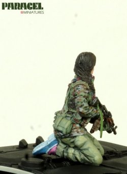 画像5: Paracel Miniatures[MW3516]1/35 シリア政府軍/自由シリア軍 AFV跨乗兵 #10 (女性兵士)