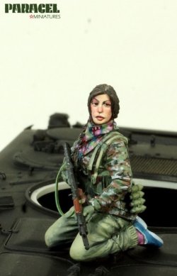 画像6: Paracel Miniatures[MW3516]1/35 シリア政府軍/自由シリア軍 AFV跨乗兵 #10 (女性兵士)