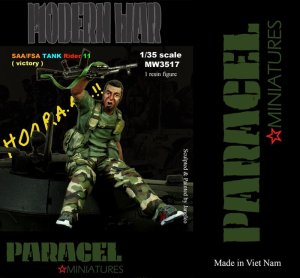 画像1: Paracel Miniatures[MW3517]1/35 シリア政府軍/自由シリア軍 AFV跨乗兵 #11 (勝ち誇る兵士) (1)