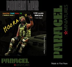 画像1: Paracel Miniatures[MW3518]1/35 シリア政府軍/自由シリア軍 AFV跨乗兵 #12 (タフガイ)