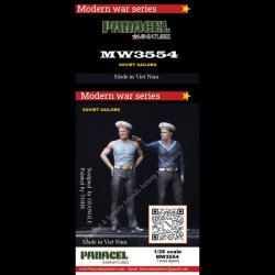 画像1: Paracel Miniatures[MW3554]1/35 現用 露/ソ 海軍歩兵セット(2体入)