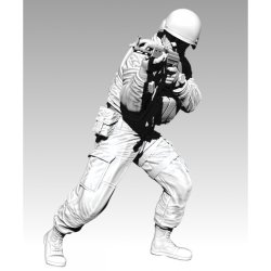 画像2: Paracel Miniatures[MW3555]1/35 現用 現代の東欧兵士 2014年＃A AK射撃中