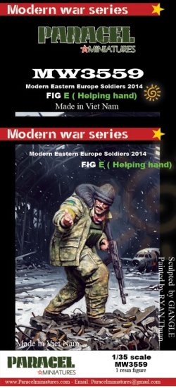 画像1: Paracel Miniatures[MW3559]1/35 現用 現代の東欧兵士 2014年＃E 救いの手