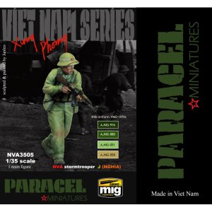 画像1: Paracel Miniatures[NVA3505]NVA infantry J (NGHIA) (1)