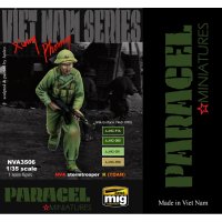 Paracel Miniatures[NVA3506]NVA infantry K (TOAN)