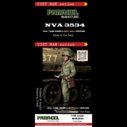 画像1: Paracel Miniatures[NVA3534]1/35 現用 北ベトナム陸軍(NVA) 戦車跨乗兵＃6 将校「バイ・スー」