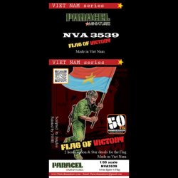 画像1: Paracel Miniatures[NVA3539]1/35 現用 北ベトナム陸軍(NVA) 勝利の旗を持って走る戦車兵