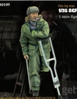 画像1: Paracel Miniatures[PARA0109]1/35 片足の男