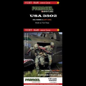 画像1: Paracel Miniatures[USA3502]1/35 現用 アメリカ ヘリボーン部隊兵士＃2 左側ドア(2体入) (1)