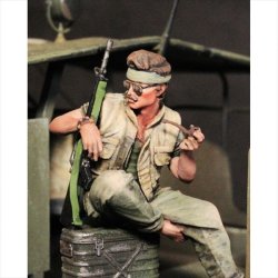画像3: Paracel Miniatures[USA3511]1/35 現用 アメリカ 哨戒艇乗員＃3「スモーキング・モーガン」
