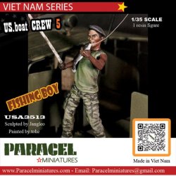 画像1: Paracel Miniatures[USA3513]1/35 現用 アメリカ 哨戒艇乗員＃5「フィッシング・ボーイ」