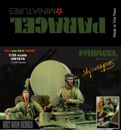 画像1: Paracel Miniatures[VN1616]1/35 NVA Zsu 23-4 CREWS Model