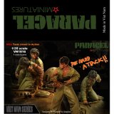 Paracel Miniatures[VN1816]1/35 北ベトナム正規軍 戦車被弾！先に行け！脱出するNVA戦車兵4体セット