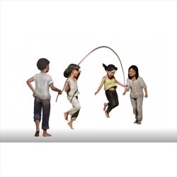 画像3: Paracel Miniatures[VN3511]1/35 現用 ベトナム 縄跳び遊びの子供たち(4体入)