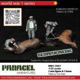 Paracel Miniatures[WW1-3501]1/35 WWI ドイツ 獣医チームセット(3体入)