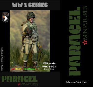 画像1: Paracel Miniatures[WW3503]1/35 WWII米 空挺兵 #1 ライアン(第一ライフル射手) (1)