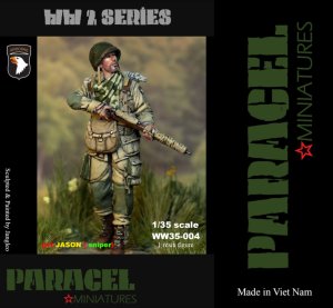 画像1: Paracel Miniatures[WW3504]1/35 WWII米 空挺兵 #2 ジェイソン(狙撃手) (1)