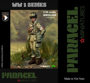 画像1: Paracel Miniatures[WW3508]1/35 WWII米 空挺兵 #6 ユージン特技兵(衛生兵) (1)