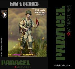 画像1: Paracel Miniatures[WW3512]1/35 WWII米 空挺兵 #10 第四ライフル射手"お調子者"