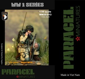 画像1: Paracel Miniatures[WW3513]1/35 WWII米 空挺兵 #11 ジュリアン(無線手) (1)