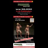 Paracel Miniatures[WW35032]1/35 WWII 日本陸軍 渡河作戦を行なう工兵隊兵士(2体入)