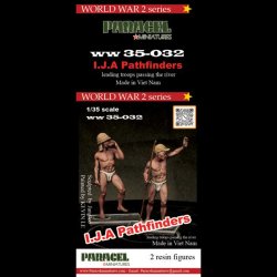画像1: Paracel Miniatures[WW35032]1/35 WWII 日本陸軍 渡河作戦を行なう工兵隊兵士(2体入)