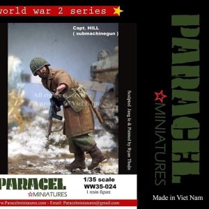 画像1: Paracel Miniatures[WW35-024]1/35 WWII 米「姿勢を低く!行くぞ!」中隊を率いる ヒル大尉 (1)