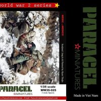 Paracel Miniatures[WW35-025]1/35 WWII 米「やられた！衛生兵！」救護を待つ米兵士（２体セット）