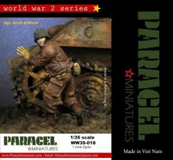 画像1: Paracel Miniatures[WW35-018]1/35 WWII米〈止まれ！〉ハンドシグナルで指示するスコット・E・ウッド軍曹