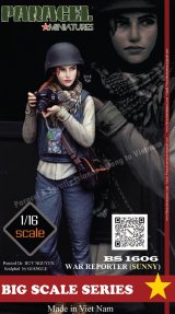 Paracel Miniatures[BS1606]1/16 現用 女性従軍記者 サニー