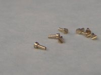 Passion Models[P35-003]0.9mm 径　”-” ネジ頭セット（１００ピース）【絶版】