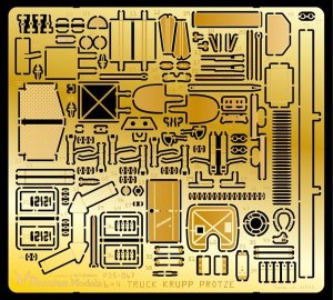 画像1: Passion Models[P35-067]クルップ　プロッツェ　エッチングパーツセット(タミヤMM35104/MM35259/MM35317用)【絶版】 (1)