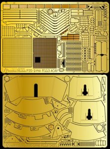 画像1: Passion Models[P35-144]1/35 M113用エッチングセット[対応キット：タミヤ製M113シリーズ] (1)