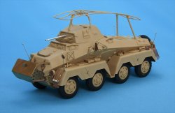 画像2: Passion Models[P35-157]1/35  Sd.kfz.231/232 8輪重装甲車エッチングパーツセット[対応キット：タミヤMM 35036, 35297]