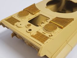 画像3: Passion Models[P35-177]1/35 キングタイガー(ヘンシェル砲塔)用エンジングリルセット(タミヤMM35164/35252用)